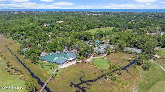 201 Royal Tern Rd N, Ponte Vedra Beach, FL 32082 - view of property location with a local golf course and a heavily wooded area