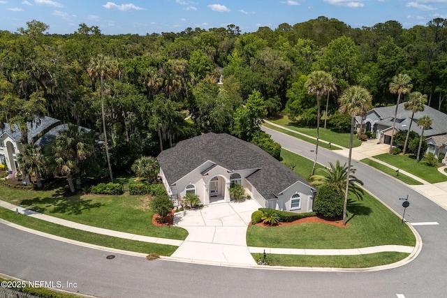 400 Big Tree Rd, Ponte Vedra Beach, FL 32082 - view from above of property featuring a heavily wooded area