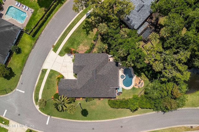 400 Big Tree Rd, Ponte Vedra Beach, FL 32082 - bird's eye view of a pool area