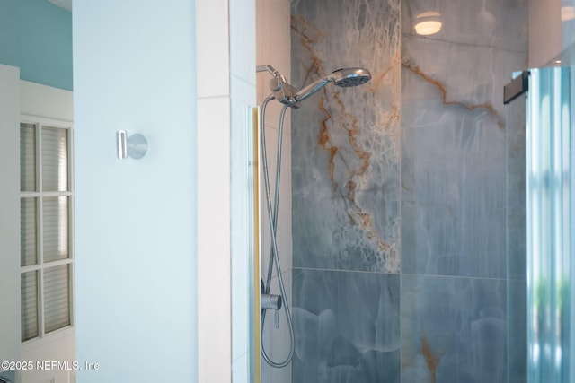 400 Big Tree Rd, Ponte Vedra Beach, FL 32082 - full bathroom featuring a marble finish shower