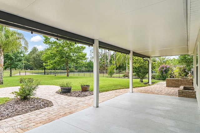 71 Irish Rose Rd, Saint Augustine, FL 32092 - view of patio / terrace featuring a water view