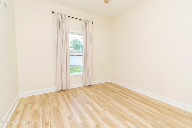 4282 Wolfe Dr, Macclenny, FL 32063 - spare room featuring light wood-style floors and baseboards