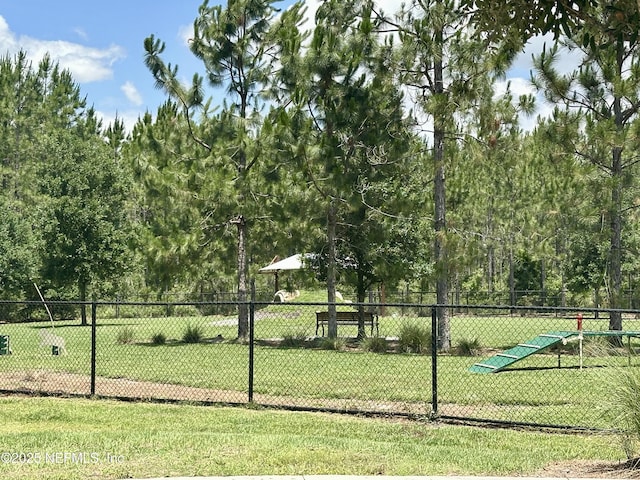 view of home's community with a dog friendly area