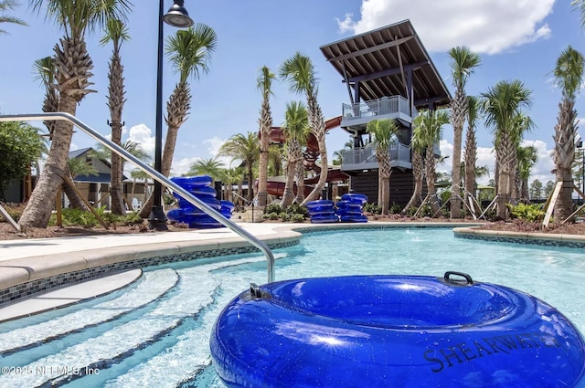 view of community pool