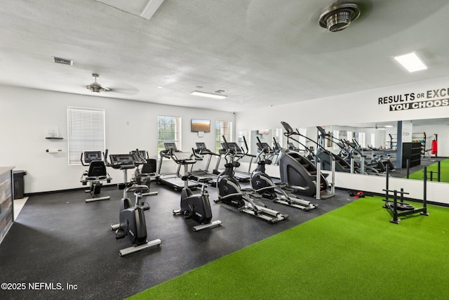 641 Thornwood Ln, Orange Park, FL 32073 - workout area featuring baseboards