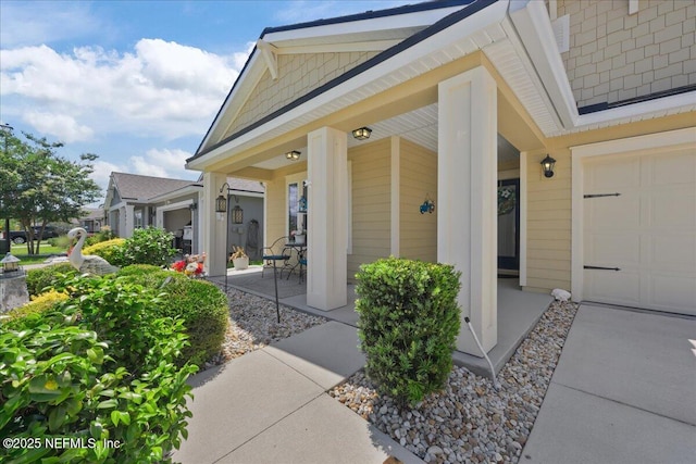 4101 Spring Creek Ln, Middleburg, FL 32068 - doorway to property featuring a porch