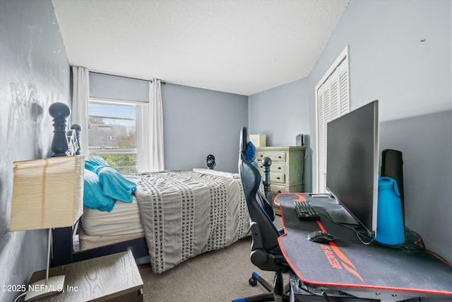 1167 Romaine Cir E, Jacksonville, FL 32225 - carpeted bedroom with a desk