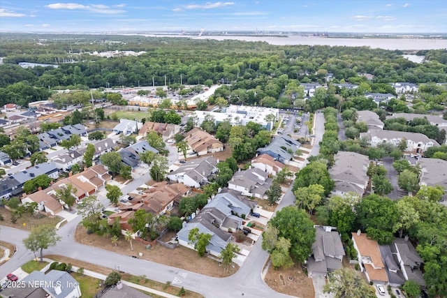 1167 Romaine Cir E, Jacksonville, FL 32225 - aerial view of property's location featuring a nearby body of water and nearby suburban area