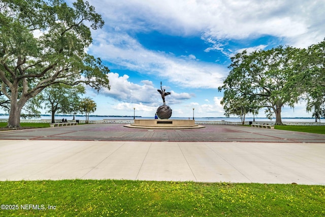 view of community