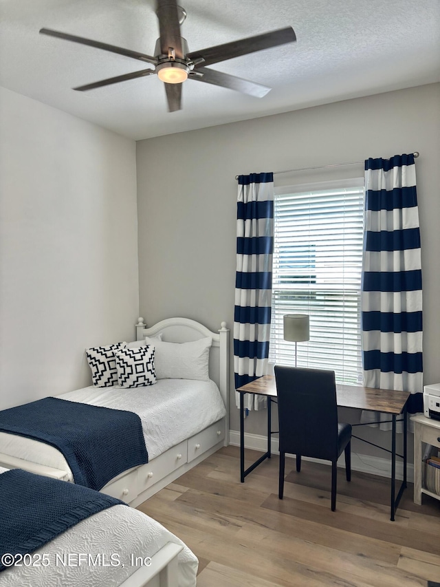627 Rum Runner Way, Saint Johns, FL 32259 - bedroom featuring wood finished floors and a ceiling fan