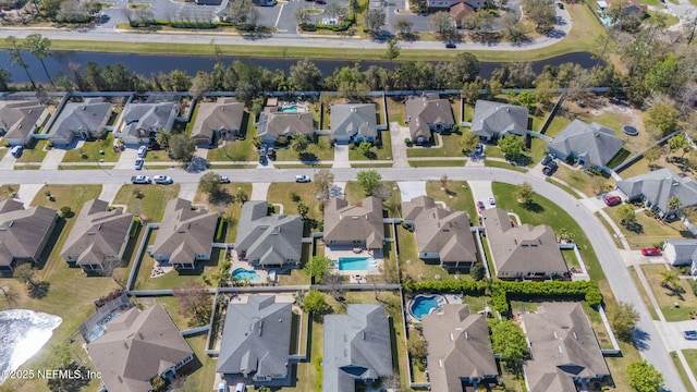 475 Pine Eagle Dr, Fleming Island, FL 32003 - aerial view of property and surrounding area with nearby suburban area and a large body of water