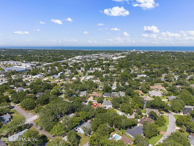 view of property location with a nearby body of water