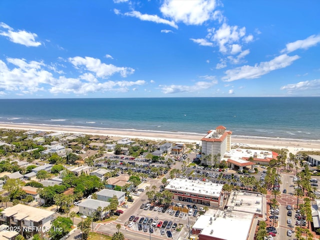 aerial view of unending shoreline