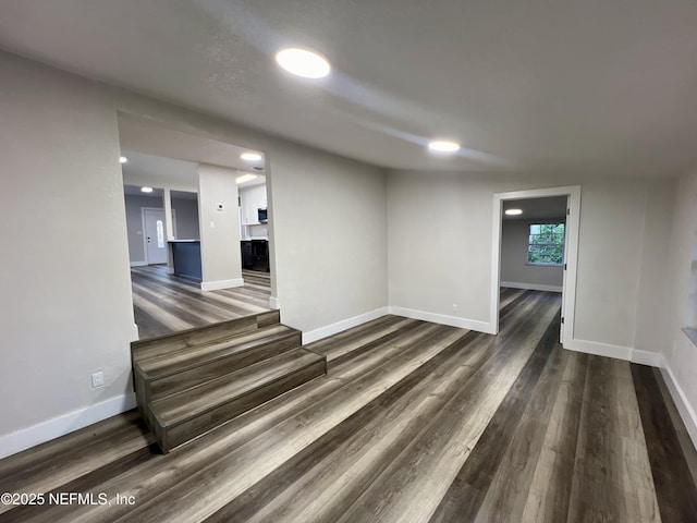 3133 Gilmore St, Jacksonville, FL 32205 - unfurnished room featuring wood finished floors and baseboards