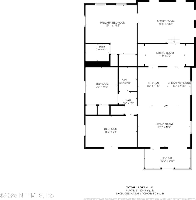 3133 Gilmore St, Jacksonville, FL 32205 - home floor plan