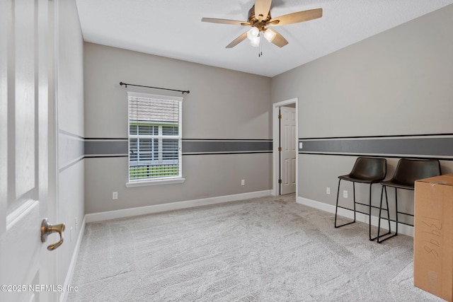 400 N Landguard Rd, Saint Augustine, FL 32092 - spare room with carpet, ceiling fan, and baseboards