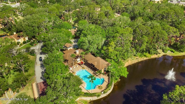 100 Fairway Park Blvd Unit 802, Ponte Vedra, FL 32082 - drone / aerial view of a pool and a large body of water
