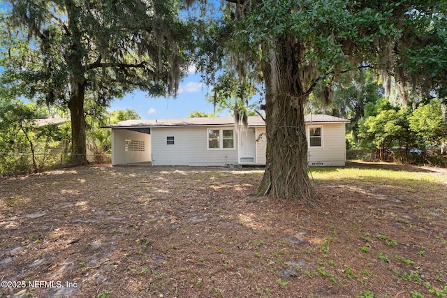 855 Cornwallis Dr, Jacksonville, FL 32208 - back of house featuring fence