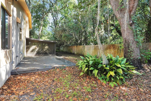 2032 Sandpiper Pt, Neptune Beach, FL 32266 - fenced backyard with a wooden deck
