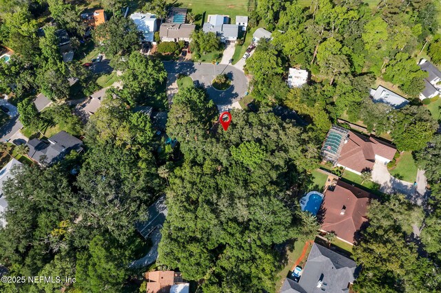 2032 Sandpiper Pt, Neptune Beach, FL 32266 - aerial overview of property's location with nearby suburban area
