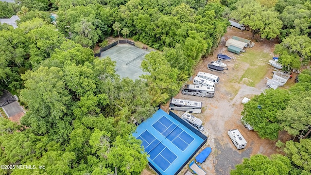 aerial view