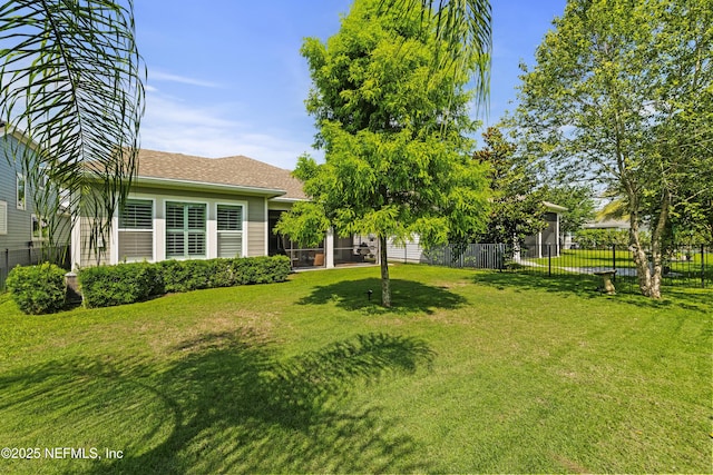 131 Seabrook Dr, Ponte Vedra, FL 32081 - view of yard with a sunroom