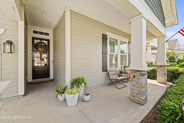 131 Seabrook Dr, Ponte Vedra, FL 32081 - entrance to property with covered porch