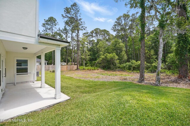 2483 Cortez Rd, Jacksonville, FL 32246 - view of yard featuring a patio area