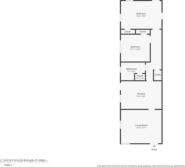 330 W 26th St, Jacksonville, FL 32206 - room layout