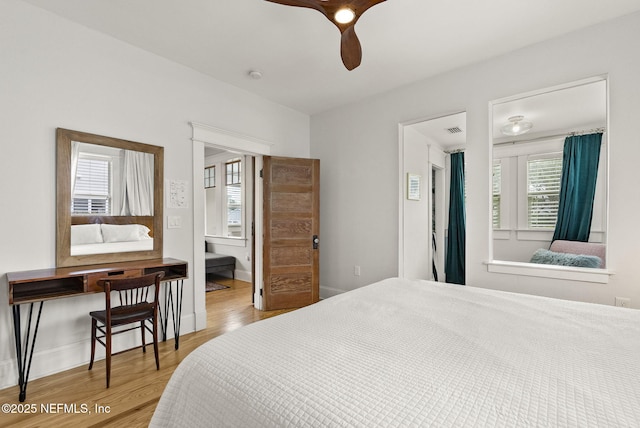 206 Cabeza St, Saint Augustine, FL 32080 - bedroom featuring wood finished floors and baseboards