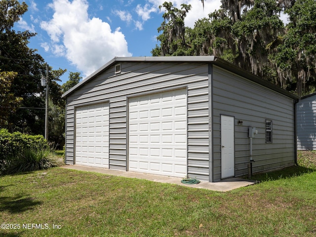 21126 NE 101st Ave, Melrose, FL 32666 - view of detached garage