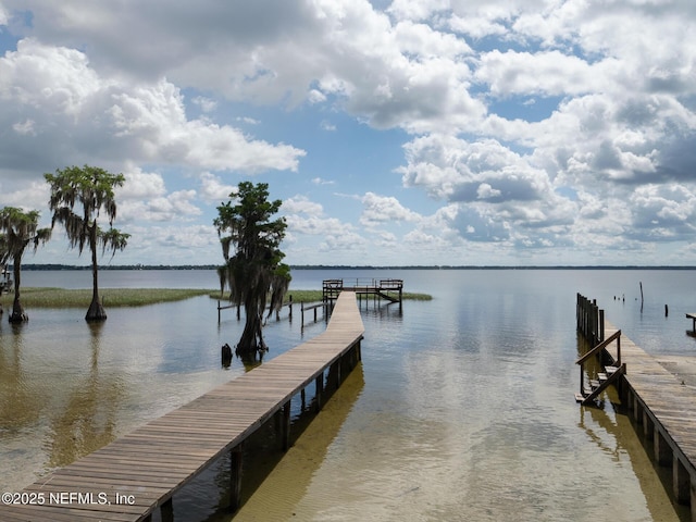 21126 NE 101st Ave, Melrose, FL 32666 - dock featuring a water view