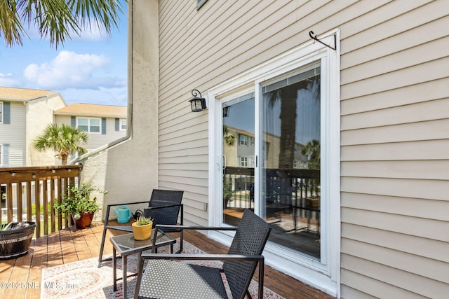 925 Tarpon Ave Unit 16, Fernandina Beach, FL 32034 - view of wooden deck