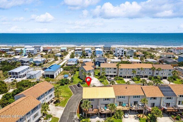 925 Tarpon Ave Unit 16, Fernandina Beach, FL 32034 - aerial perspective of suburban area featuring a large body of water