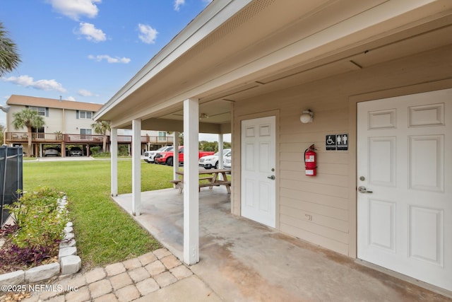 925 Tarpon Ave Unit 16, Fernandina Beach, FL 32034 - view of patio / terrace