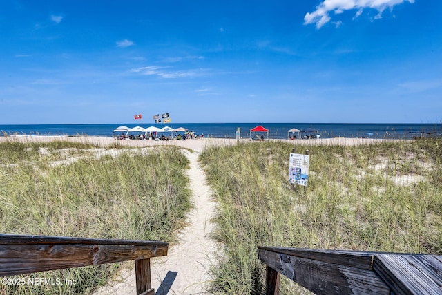 925 Tarpon Ave Unit 16, Fernandina Beach, FL 32034 - water view featuring local beach