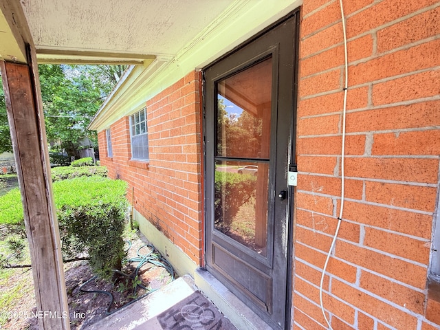 4507 Harbor View Dr, Jacksonville, FL 32208 - property entrance with brick siding