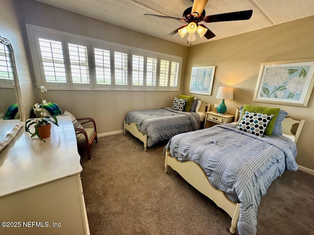 3240 Fletcher Ave Unit 665, Fernandina Beach, FL 32034 - bedroom featuring carpet flooring, multiple windows, and baseboards