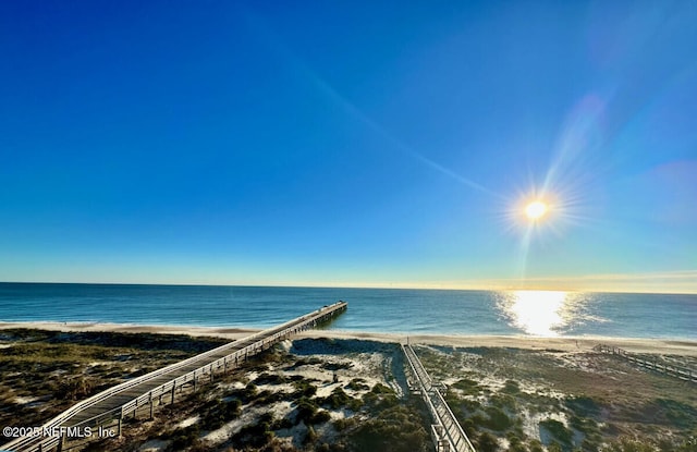 3240 Fletcher Ave Unit 665, Fernandina Beach, FL 32034 - water view featuring local beach