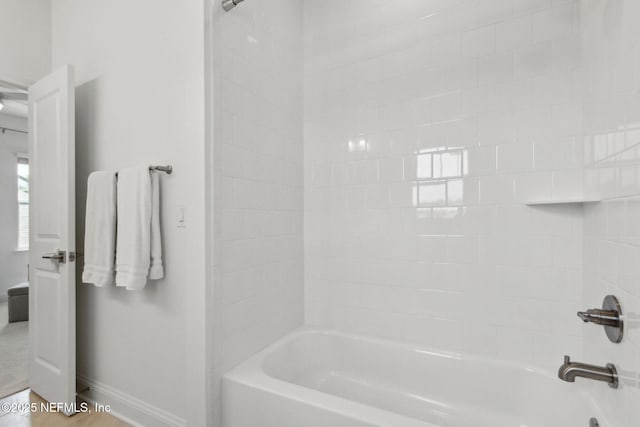 355 Caiden Dr, Ponte Vedra, FL 32081 - bathroom with washtub / shower combination and baseboards