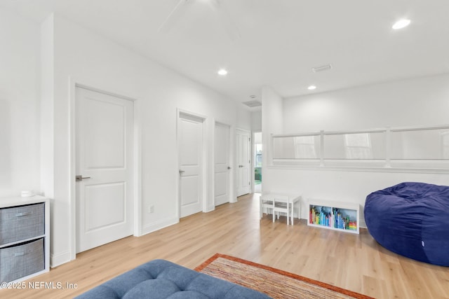 355 Caiden Dr, Ponte Vedra, FL 32081 - living area with wood finished floors and recessed lighting