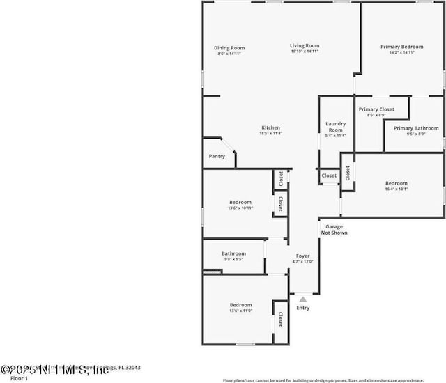 2465 Oak Stream Dr, Green Cove Springs, FL 32043 - property floor plan