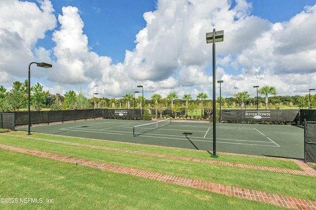 285 Yearling Blvd, Saint Johns, FL 32259 - view of tennis court featuring community basketball court