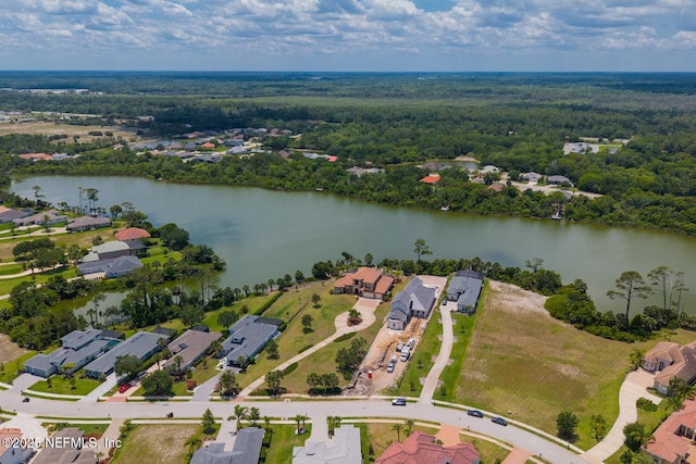 110 Heron Dr, Palm Coast, FL 32137 - aerial view of property's location with a large body of water and nearby suburban area