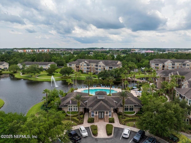 7990 Baymeadows Rd Unit 1305, Jacksonville, FL 32256 - bird's eye view of a large body of water and a tree filled landscape