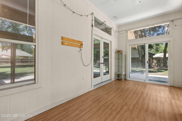 96131 River Marsh Bnd, Fernandina Beach, FL 32034 - unfurnished room with wood finished floors and french doors