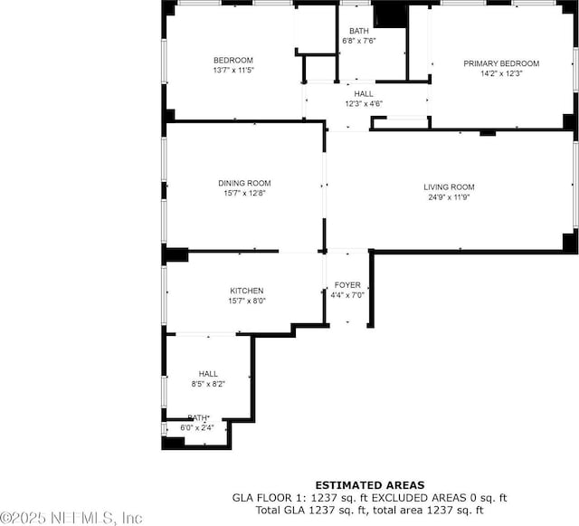 1846 Margaret St Unit 7C, Jacksonville, FL 32204 - floor plan / room layout