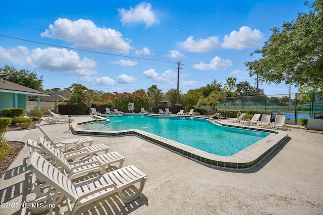 705 Marsh Cove Pl, Ponte Vedra Beach, FL 32082 - community pool with a patio area