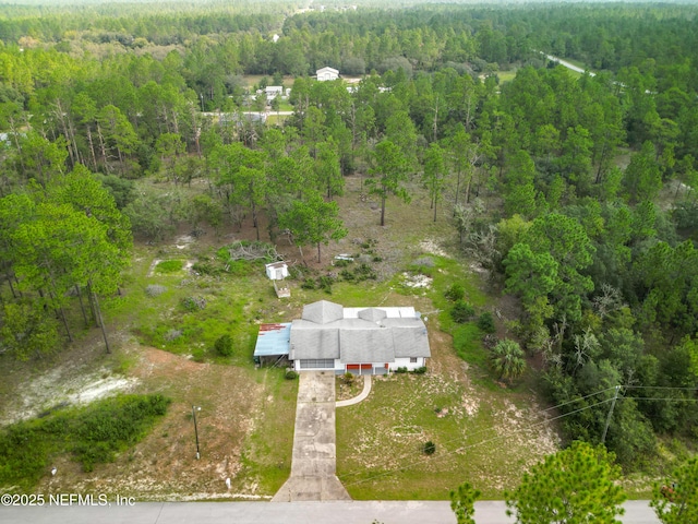 23063 SW Edgewater Blvd, Dunnellon, FL 34431 - view of subject property featuring a heavily wooded area