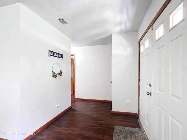 23063 SW Edgewater Blvd, Dunnellon, FL 34431 - hallway with baseboards and wood finished floors
